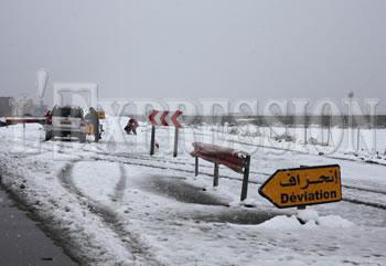 25 wilayas en alerte rouge DES CHUTES DE NEIGE PREVUES À 400 M