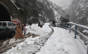 Près de 20 wilayas touchées CHUTE DE NEIGE ET PLUIE