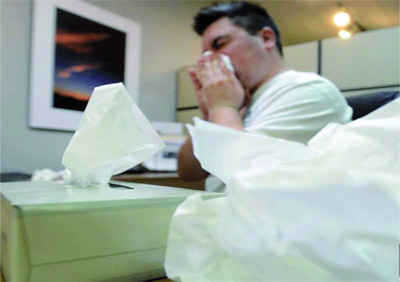 La grippe frappe fort cet hiver