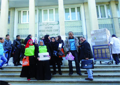Visite aux enfants cancéreux