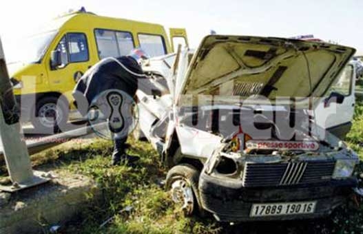 3 supporters d'El Harrach décèdent dans un accident de la circulation