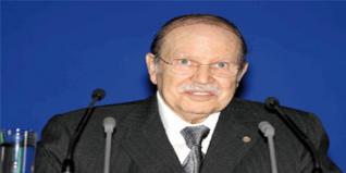Le président Bouteflika appelle à faire montre de vigilance et de sens de patriotisme