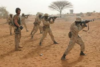 L'Amérique rassemble 20 pays au Sahel DEBUT DE L'EXERCICE MILITAIRE FLINTLOCK EN MAURITANIE