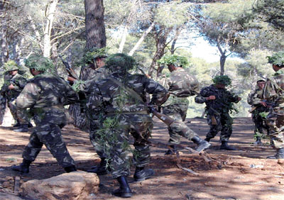 Les forces de sécurité traquent les terroristes à l'est de Bouira