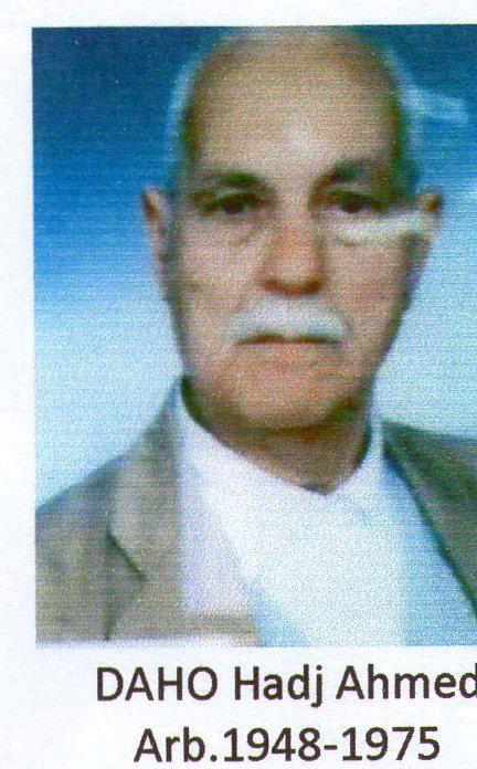 HADJ DAHOU AHMED  DE MOSTAGANEM.....Arbitre international