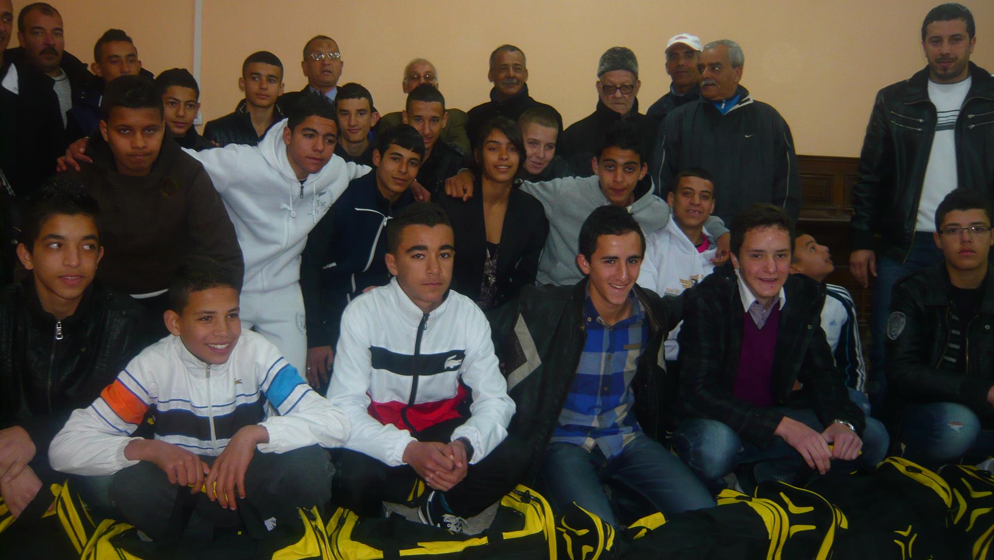 RÉCEPTION EN HONNEUR DES ÉLÈVES DE L’ECOLE D’ARBITRAGE « DAHO HADJ AHMED » de MOSTAGANEM.