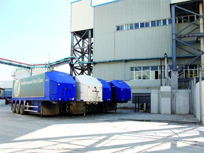 70% de la production de MFG destinée à l'exportation Industrie du verre