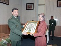 Neïla Benrahal reçoit le prix annuel de la Gendarmerie nationale Distinction