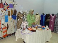 Les femmes en force au salon des produits de l'artisanat à Naâma
