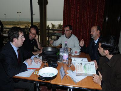 Les secteurs du bâtiment et de la sidérurgie représentés Une délégation d'opérateurs italiens hier à Alger pour des rencontres B2B