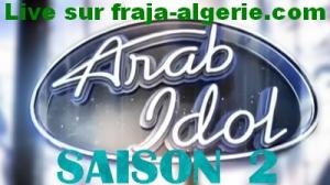 Arab Idol saison 2 en direct