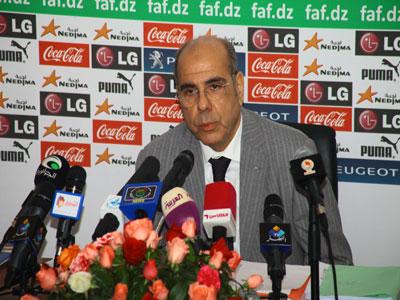 AG élective de la FAF aujourd'hui Raouraoua est seul candidat à sa propre succession