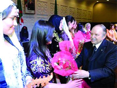 Bouteflika appelle à un changement profond des mentalités Pour permettre un progrès véritable de la femme et sa participation «pleine» et «entière» dans les projets de la nation