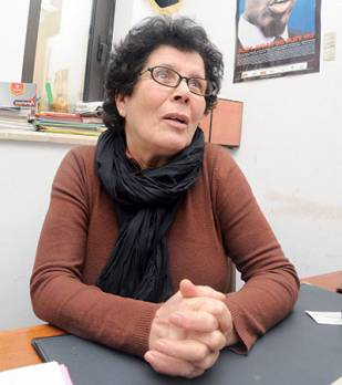 la femme qui a grandi dans un cinéma Boudehane Khadra . Femme courage autodidacte, doyenne de la Cinémathèque algérienne