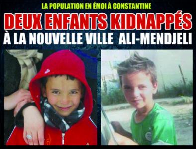 Faits-divers : Les deux enfants disparus à Constantine retrouvés assassinés