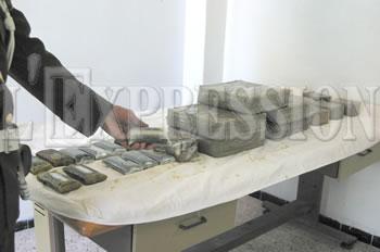 195 affaires devant les tribunaux TRAFIC DE DROGUE À ORAN