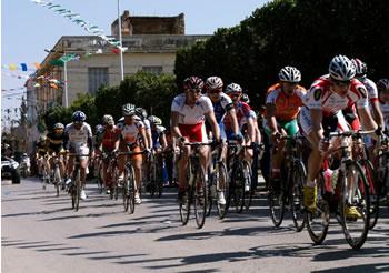 Départ de la caravane vers l'Est algérien TOUR D'ALGERIE DE CYCLISME 2013