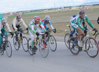 Omnisport / Cyclisme - Tour d'Algérie L'Algérien Abdelbasset Hannachi triomphe à Aïn El-Fouara