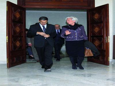 «L'économie algérienne peut mieux faire» Christine Lagarde, directrice générale du FMI