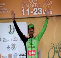 2e étape : l'Ukrainien Grechyn Sergeiy vainqueur à Biskra ...Schumacher en jaune