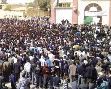 Action réussie des chômeurs à Ouargla malgré le climat anxiogène créé par le pouvoir algérien
