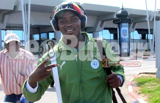 Un joueur des Panthères de Ndé en mode DZ !