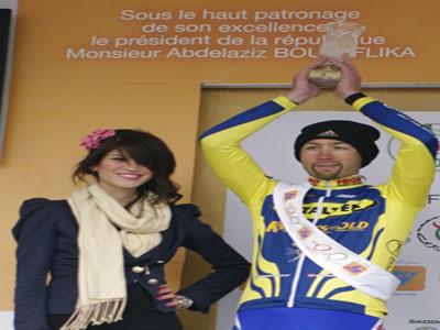 Le Britannique, Gilham Christopher, remporte la 4e étape à Constantine Tour d'Algérie-2013 de cyclisme