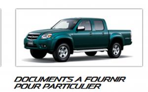 Mazda Formule Crédit 0% : DOCUMENTS A FOURNIR POUR PARTICULIER