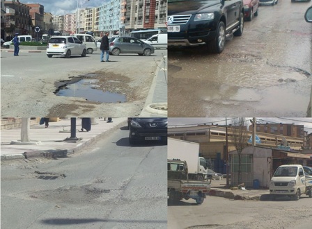 Le « hit-parade » des trous de Sétif