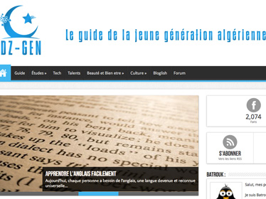 DZ-Gen, un portail pour les jeunes créé par des étudiants très volontaires