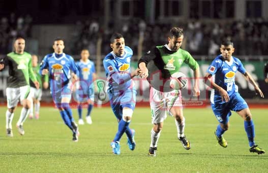 MOB 2 - RCA 0 : Le MOB a un pied et demi en Ligue 1