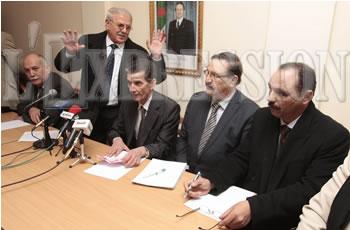 Les redresseurs veulent en finir avec la crise FLN