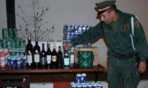 حجز كمية معتبرة من المشروبات الكحولية بالمدية