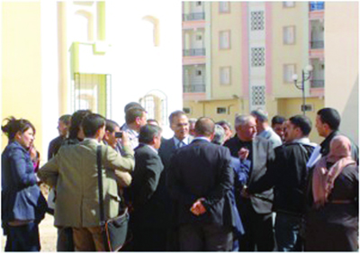 Le wali demande aux entrepreneurs d'accélérer les chantiers