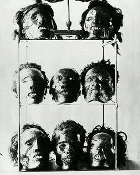 رؤوس مجاهدينا لا تزال معلقة في متحف فرنسا !!