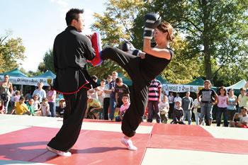 Domination de l'Ettahadi de Khemisti CHAMPIONNAT DE KUNG FU WUSHU À TISSEMSILT