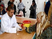 Dépistage du VIH au Salon international du médicament et de l'équipement médical à Oran