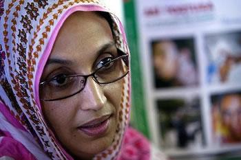 Aminatou Haïder fait école CONFERENCE INTERNATIONALE SUR LE DROIT DE LA FEMME À LA RESISTANCE