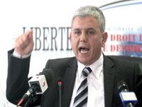 Mohcine Belabbes, président du RCD, au forum de 'Liberté