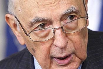 La rude tache de Napolitano ITALIE: GOUVERNEMENT