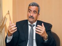 Mohamed Tahmi, ministre de la jeunesse et des sports, à 'liberté