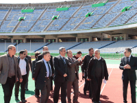 « Une nouvelle pelouse pour le stade du 5-Juillet » Mohamed Tahmi l'a annoncé jeudi