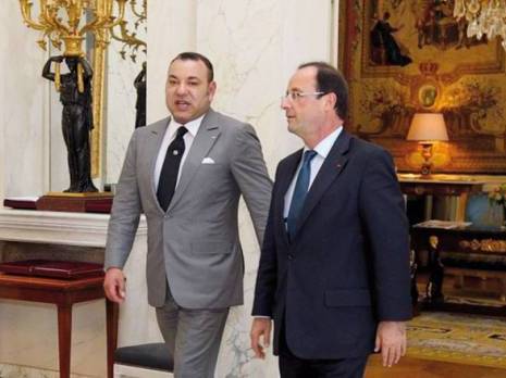 Une visite dans un contexte régional sensible François Hollande au Maroc