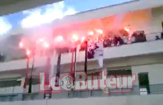 Crackage de fumigènes au lycée Okba !