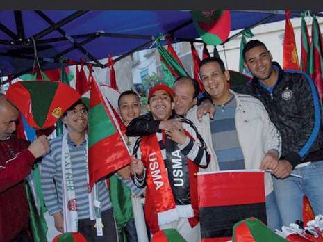 Le vert, le rouge et le noir dominent à Alger A J-4 de la grande finale de la coupe d'Algérie