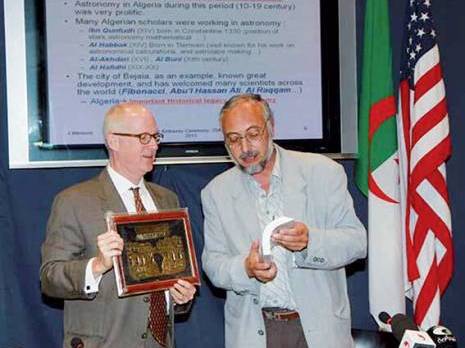 Don d'un planétarium mobile à l'association Sirius Ambassade des Etats-Unis