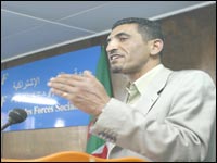 Le FFS plaide pour un changement “radical et pacifique”