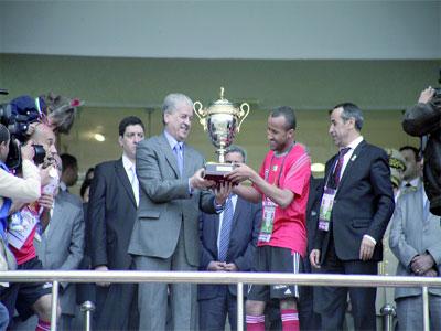 Les Rouge et Noir s'offrent leur huitième couronne Finale de la Coupe d'Algérie de football, USMA 1 ' MCA 0
