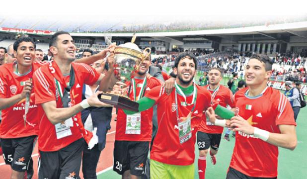 كأس الجزائر بالأسود والأحمر مولودية الجزائر 0 اتحاد العاصمة 1