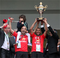 نهائي كأس الجمهورية / إ. العاصمة 1 - م. الجزائر 0 .. كأس الجزائر “ROUGE ET NOIR